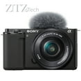 thumbnail image 4 of Sony Alpha ZV-E10 - APS-C Interchangeable Lens Mirrorless Vlog Camera Kit - Black, 4 of 7