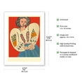 thumbnail image 2 of Romanian Blouse (La Blouse Roumaine) - From an Original Color Lithograph by Henri Matisse c.1940 - Bamboo Fine Art 290gsm Paper (Unframed) 12x16in, 2 of 4