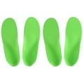 thumbnail image 1 of 2 pares de plantillas ortopédicas acolchadas para zapatos con soporte para el arco plantillas de zapatos de espuma de PU para hombres y mujeres 24 cm 38 tamaño azul verde YUNYI BRAND  Deportes, 1 of 8