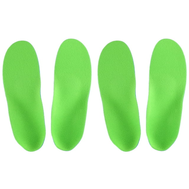 2 pares de plantillas ortopédicas acolchadas para zapatos con soporte para el arco plantillas de zapatos de espuma de PU para hombres y mujeres 24 cm 38 tamaño azul verde YUNYI BRAND Deportes