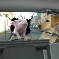 thumbnail image 3 of Animales divertidos pegatinas de coche cerdos grietas pegatinas de coche pegatinas 3D pegatinas de ventana de mascotas pegatinas estáticas 2 uds TUNC Sencillez, 3 of 5