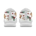 thumbnail image 2 of Whosucclay Sneakers for Women,Slip On Women's Running Shoes Walking Shoes Hiking Shoes Lightweight Comfortable Breathable Easy to Clean Merry Christmas Sneakers, 2 of 6