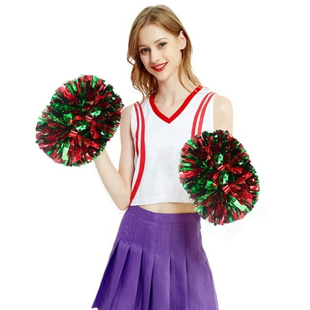 

Cheerleading Handheld Colorful Flower Event Sports Performance Activities Cheering Supplies Lightweight Handle Design Off