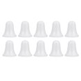 thumbnail image 1 of 10 Pcs Solid Bell Shape Pendants Xmas Tree Hanging Ornaments DIY Xmas Decor, 1 of 3