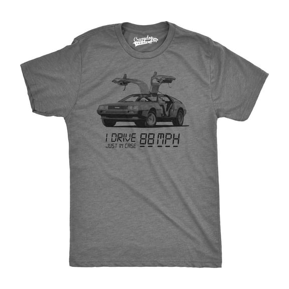 I Drive 88 Miles Per Hour T Shirt Funny Vintage 80s Graphic Tee Cool Nerdy Top Graphic Tees