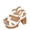White, variant on Eltusu Women Heeled Sandals, Open Toe Comfort Adjustable High Heels Dress Sandals Shoes Red Size 7