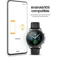 thumbnail image 3 of Samsung Galaxy Watch 3 45mm R840 BT Smartwatch Mystic Silver, 3 of 4