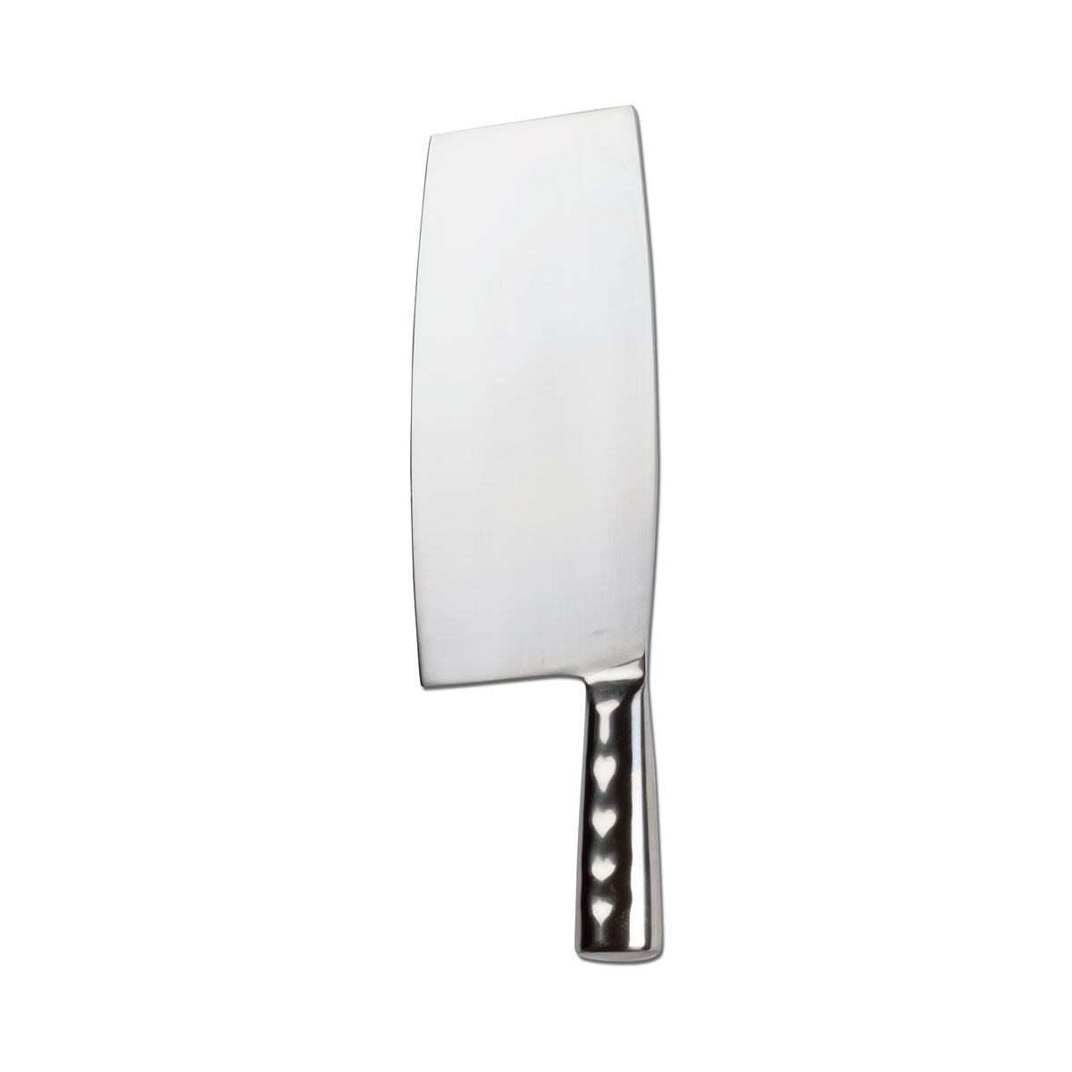Commercial-Grade Chinese Cleaver with 8-1 4" x 3-15 16" Blade and Steel Handle by