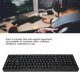 thumbnail image 3 of Teclado con cable enchufe y uso Teclado doméstico 109 teclas 2 HUB Hub ABS Respuesta sensible Reducción de fatiga para XP para zurdos para 8 ANGGREK Otros, 3 of 8