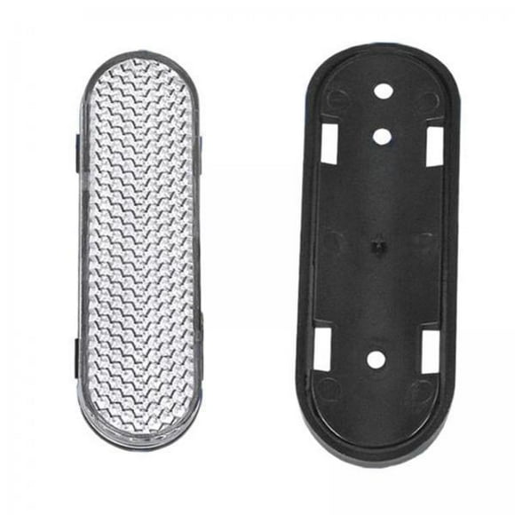 Almencla 4xElectric Scooter Rear Wheel Reflective Cover Scooter Wheel Hubs Cap Replaces