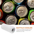 thumbnail image 4 of STRANDCHIC  White Stainless Steel Beer Bottle Sleeve Insulation 1Pack, 4 of 6