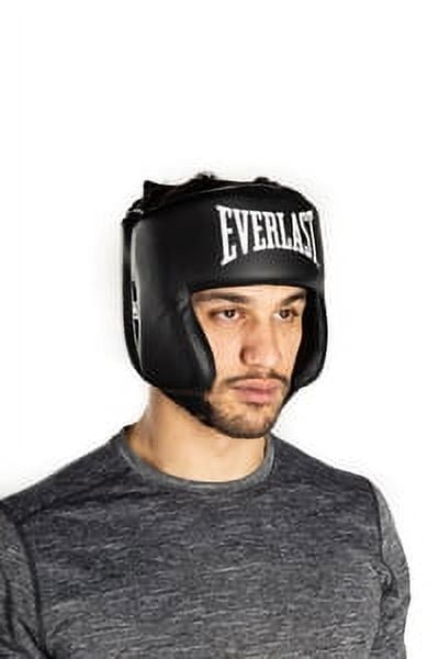 Everlast Core Boxing Headgear – Lightweight, Adjustable Sparring Helmet for Adults & Teens, Black