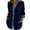 Navy, variant on Summer Tops, Duoif Women's Denim Patchwork Button Down, Long Sleeve Casual Shirts for Women Beige L