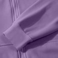 thumbnail image 6 of Teuyenhk Women's 2 Piece Sweatsuits Fall Fleece Lined Matching Lounge Sets Zip Up Hoodies Drawstring Straight Leg Pants Airport Travel Track Suits, 6 of 7