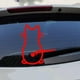 thumbnail image 3 of Adorno de vinilo para el limpiaparabrisas del coche con un simpático gatito, calcomanía con diseño animal de gato para decorar la ventana del coche o el portátil, 3 of 5