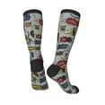 thumbnail image 4 of Balery Bright Insects Fun Novelty Socks Men'S Women'S Crew Socks Funny Crazy Novelty Socks Quirky And Cool Socks, 4 of 9