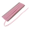 thumbnail image 4 of Cinta de encaje con bordado de margaritas de 15 yardas y 12 mm para manualidades de costura Rosado, 4 of 6
