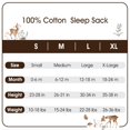 Baby Sleep Sack 612 Months 3 Pack 100 Cotton Baby Wearable Blanket, 2
