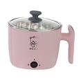 thumbnail image 2 of Olla eléctrica para cocinar fideos ramen, mini olla para cocinar pasta Rosa, 2 of 9