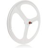 700c Tri-Spoke Single Speed Fixie Bicycle Wheel Fixed Gear Bike White Rear Wheel