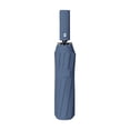 thumbnail image 1 of STARTIST Automatic Umbrella Sun Protection Backpacking Travel Trips Umbrella for Rain Dark Blue, 1 of 9