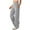 Grey, variant on OSOLU Women Solid Color Wide Leg Pants Woman Yoga Pants With Pockets Stretch Loose Casual Sweatpants Petite/Regular/Tall Trousers Daily Relaxed Fit Breathable Bottoms
