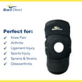 thumbnail image 3 of Brace Direct Hinged Knee Brace for Arthritis & Ligament Support - Adjustable ROM Pain Relief, 3 of 8