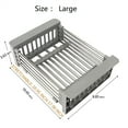 thumbnail image 7 of LINKPAL Stainless Steel Detachable Dish Rack, Grey, 7 of 7