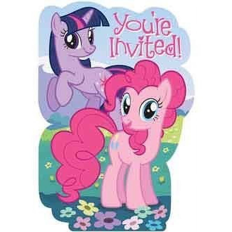 My Little Pony Friendship Is Magic Birthday Party Printable Party Invites