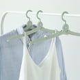 thumbnail image 1 of Travel Portable Folding Clothes Hanger Household Multifunctional Non Slip Clothes Hanger Seamless Wide Shoulder Thick Clothes Storage Rack, 1 of 4