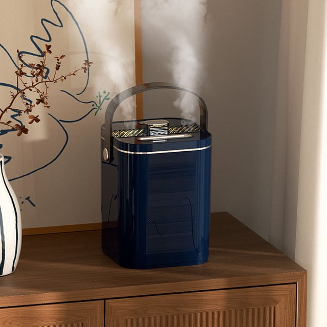 EGNMCR Night Lights Double Nozzle Humidifier Aromatherapy Night Household Bedroom Large Capacity Atomized Mute Convenient Humidifier Atmosphere lamp