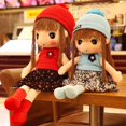 thumbnail image 1 of ragdoll plush toy doll princess sleeping doll girl Christmas gift birthday gift, children dress up doll. heqiyong LED, 1 of 2