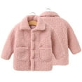 thumbnail image 7 of Godderr Kids Toddler Autumn Winte Jacket Cute Casual Warm 1-8Y Baby Winter Outwear Fleece Long Sleeve Thick Fleece Jacket Coat Tops, 7 of 7