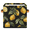 Multicolor 2, variant on CURLYOOT Seashell Cube Storage Bin 11 Inch Fabric Storage Cube for Shelves Decorative Seashell Ocean Foldable Basket with Leather Handle for Closet Shelves Organizer