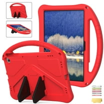 Cowithday Kids Case for Amazon Fire Max 11 Tablet (13th Generation 2023 Release), with Kickstand /Handle Kids proof Soft EVA Foam Lightweight Silicone Protective Cover for Kindle Fire Max 11", Red