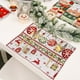 thumbnail image 1 of 4 piezas de artículos para la mesa familiar, decoraciones para fiestas navideñas, adornos de mesa de invierno, suministros para cenas, 1 of 5