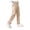Beige1, variant on Girls School Uniform Pants Fit Stretch Pants with Pockets Straight Pants Beige Pants for Girls Uniform Back to School Clothes Kids Clothes for Girls 5-6 Years