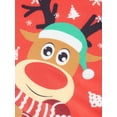thumbnail image 6 of Fiomva Matching Christmas Pajamas for Family, Vacation Cute Print One-Piece Pajamas, Xmas Hooded Sleepwear Nightwear, 6 of 8