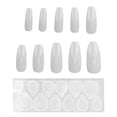 thumbnail image 4 of Noref Coffin Press On Nails, Simple Full Cover Press On Nails Safe For Girls For Women, 4 of 8
