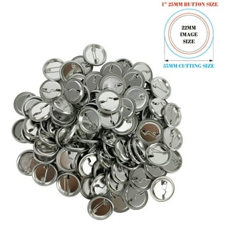  36 Pack Make Your Own Blank Button Pins for DIY Crafts