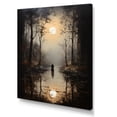 thumbnail image 2 of Designart "Silent Serenity in the World of Tonalism II" Portrait Canvas Wall Art, 2 of 5