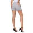 thumbnail image 6 of HDE Women's Chino High Waisted Summer Dress Shorts, Cool Gray XXL, 6 of 6