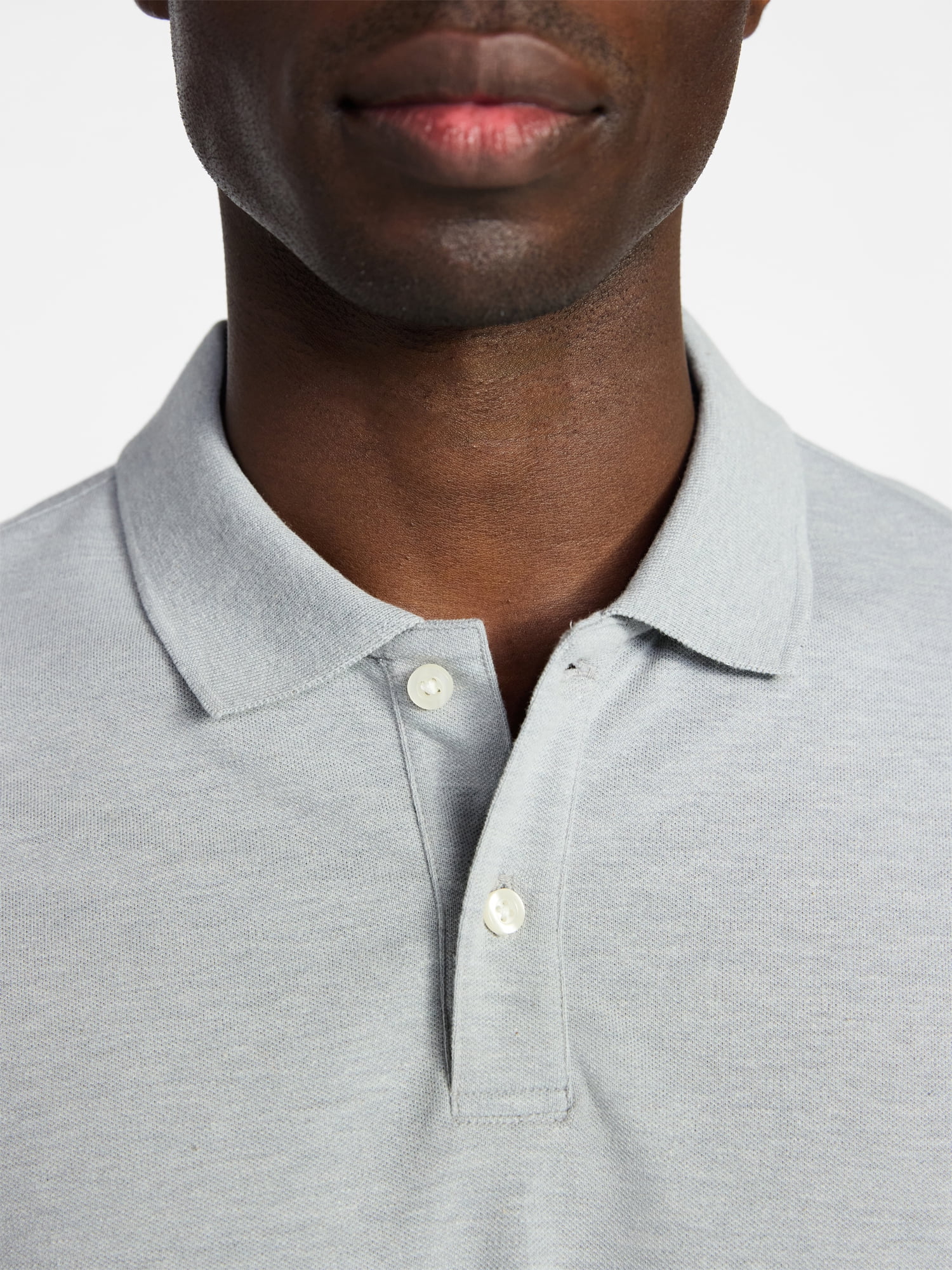 George Men's & Big Men's Classic Fit Pique Polo with Short Sleeves, Sizes XS-5XL, LT-3XLT