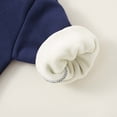 thumbnail image 6 of Kid's Cotton Oversized Sweatshirt Crewneck Pullover Long Sleeve Lounge Top Solid Color Pullover Sweatshirt for Boys & Girls 0-10Years, 6 of 9