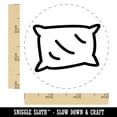 thumbnail image 2 of Pillow Sleep Doodle Self-Inking Rubber Stamp Ink Stamper - Orange Ink - Small 3/4 Inch, 2 of 7