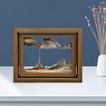 thumbnail image 3 of 2 pieces Picture Flowing Sand Liquid Quicksand Creative Bathroom Colco Imagen de arena en movimiento, 3 of 8
