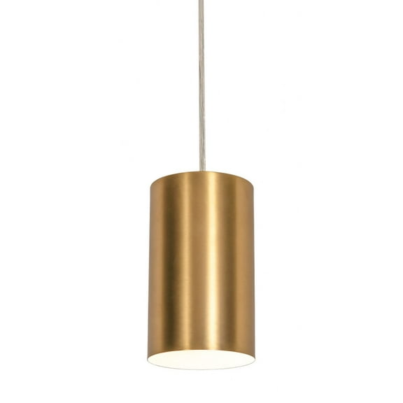 AFX Tyke 4" Pendant Satin Brass Satin Brass