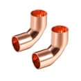 thumbnail image 1 of Conector de accesorio de tubería de cobre en ángulo de 90 grados Uxcell, 0.87" x 0.87" x 0.43", 1 of 3