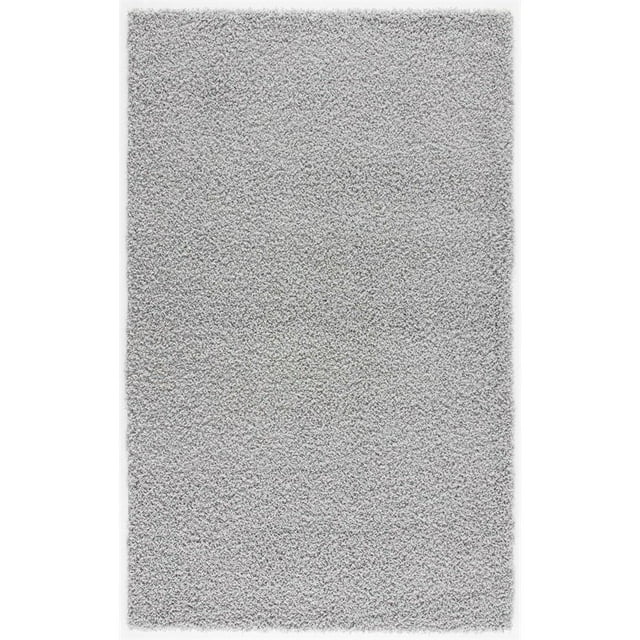 Malibu Collection Modern Shaggy Area Rug 5x8 Gray