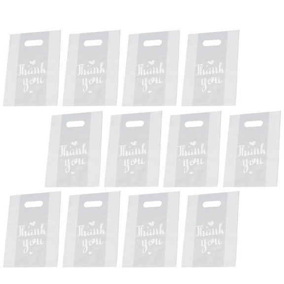 MLINS  50 Pcs Toast Sealed Bag Baking Sealing Bakery Small Bulk Shopping Transparent